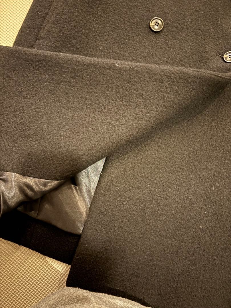 yori shirocon ポコポコビッグカラージレ　36 ブラック