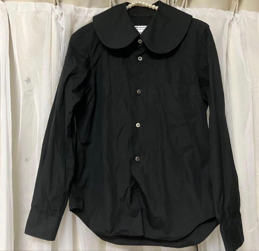 コムコム　丸襟ブラウス