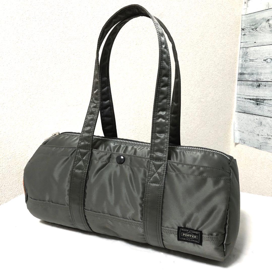 新品同様✨激レア ポーター タンカー ミニボストンバッグL グレー 吉田カバン