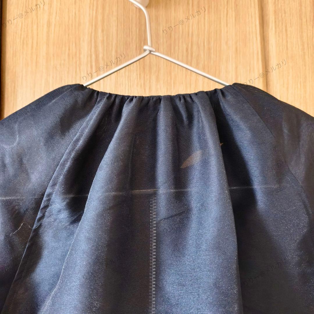 25SS美品　IENA　シアーノーカラーブルゾン　ネイビー　イエナ