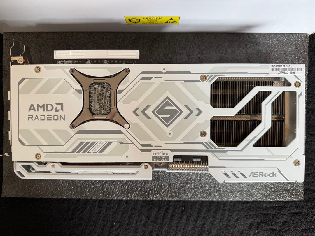 グラフィックボード・グラボ・ビデオカード Asrock Radeon RX9070XT SL 16GB