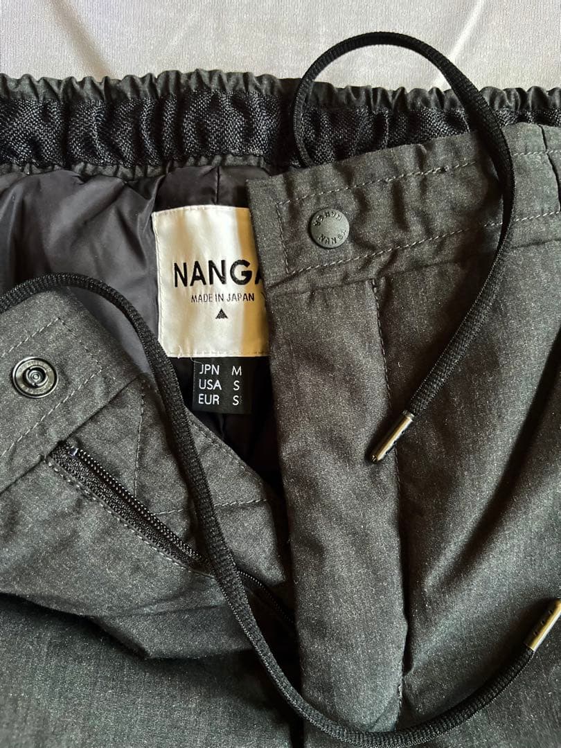 NANGA焚き火タキビダウンパンツM Takibi DownPant アウトドア