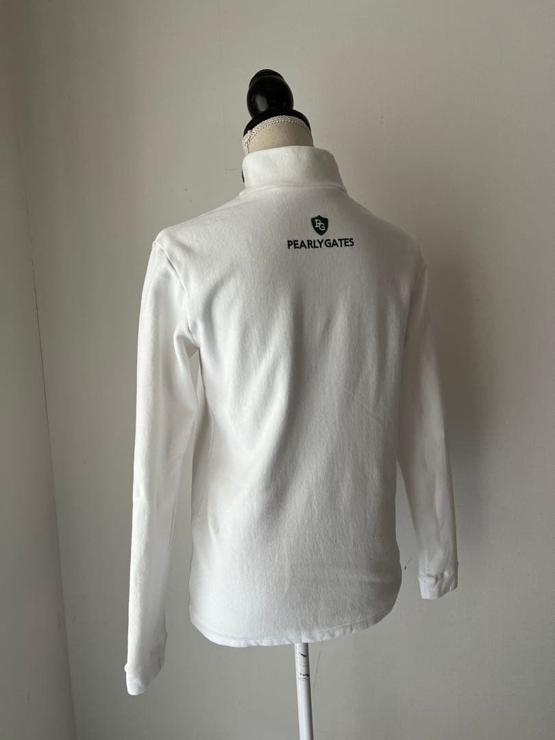 Namii♡様 パーリーゲイツ ホワイト裏起毛ハイネック