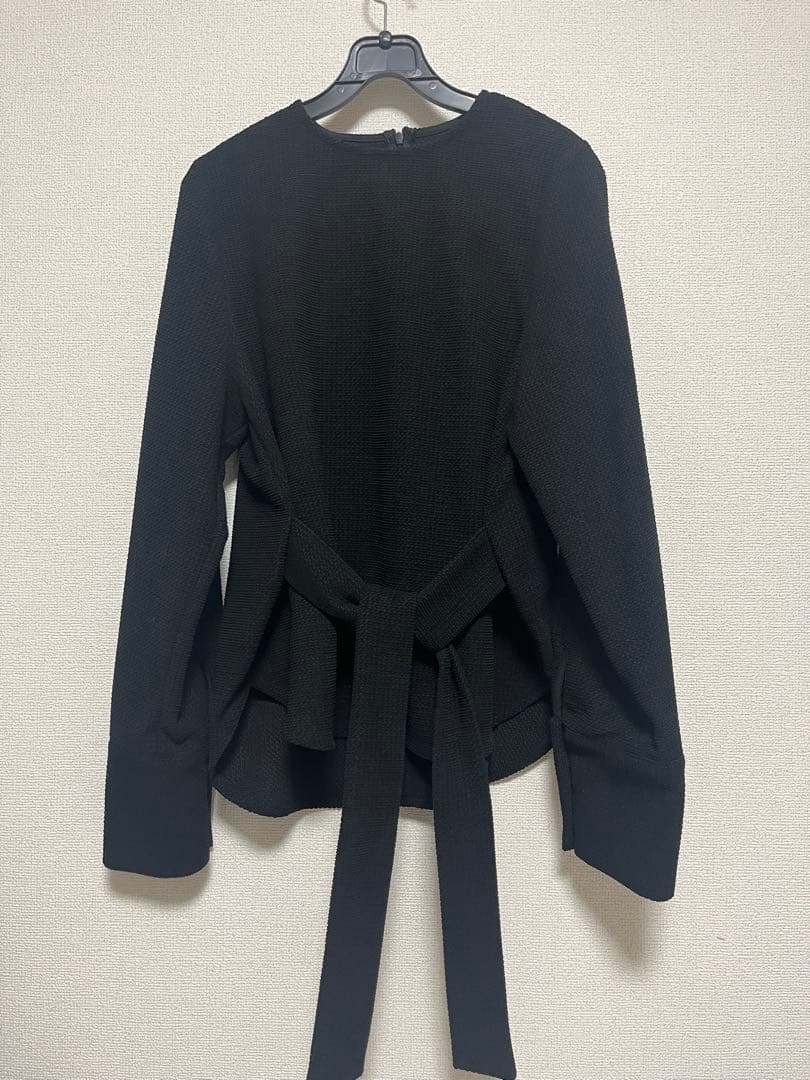 ella_selectshop　corduroy ribbon pullover