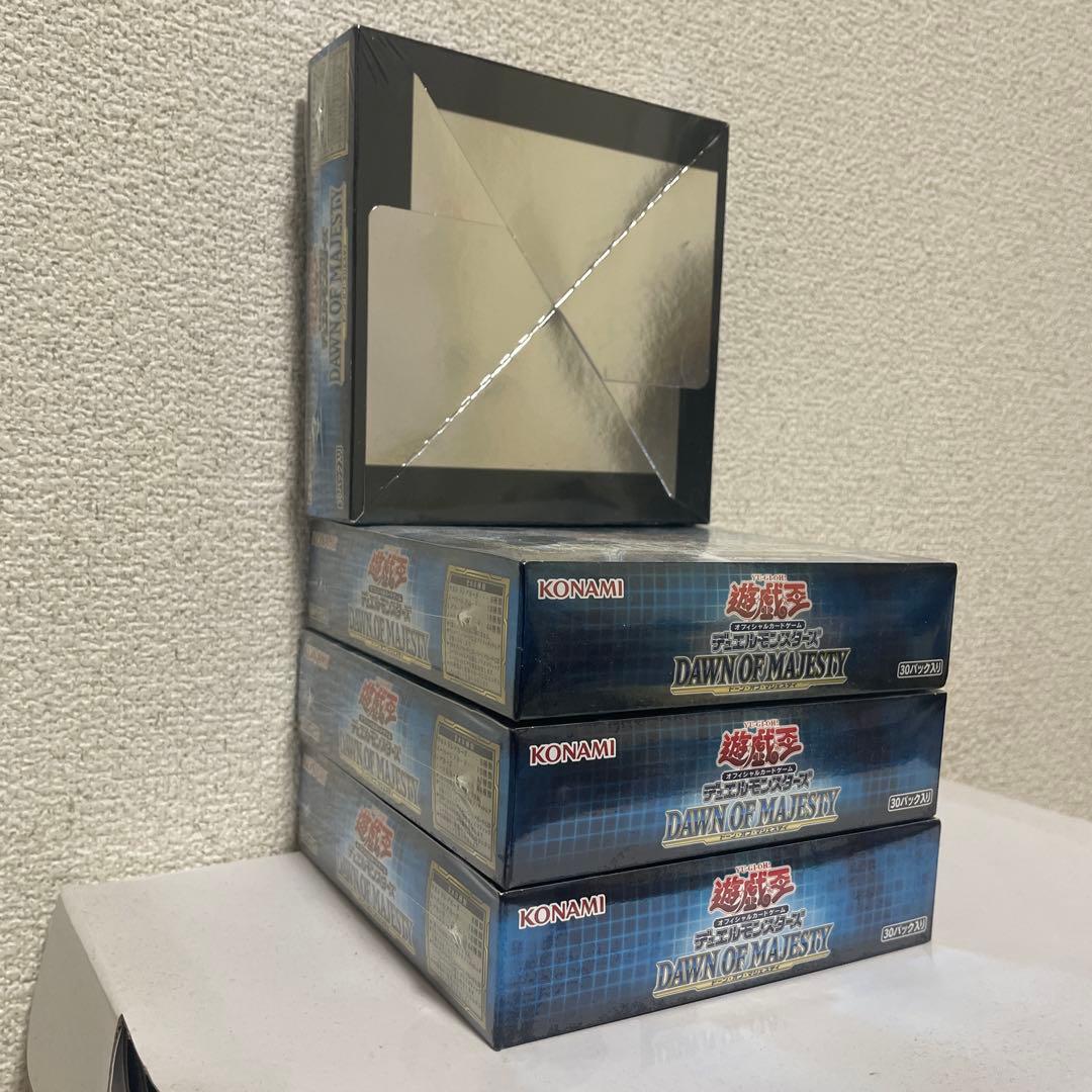 オフィシャルカードゲーム　デュエルモンスターズ　　　ドーンオブマジェスティ　4個