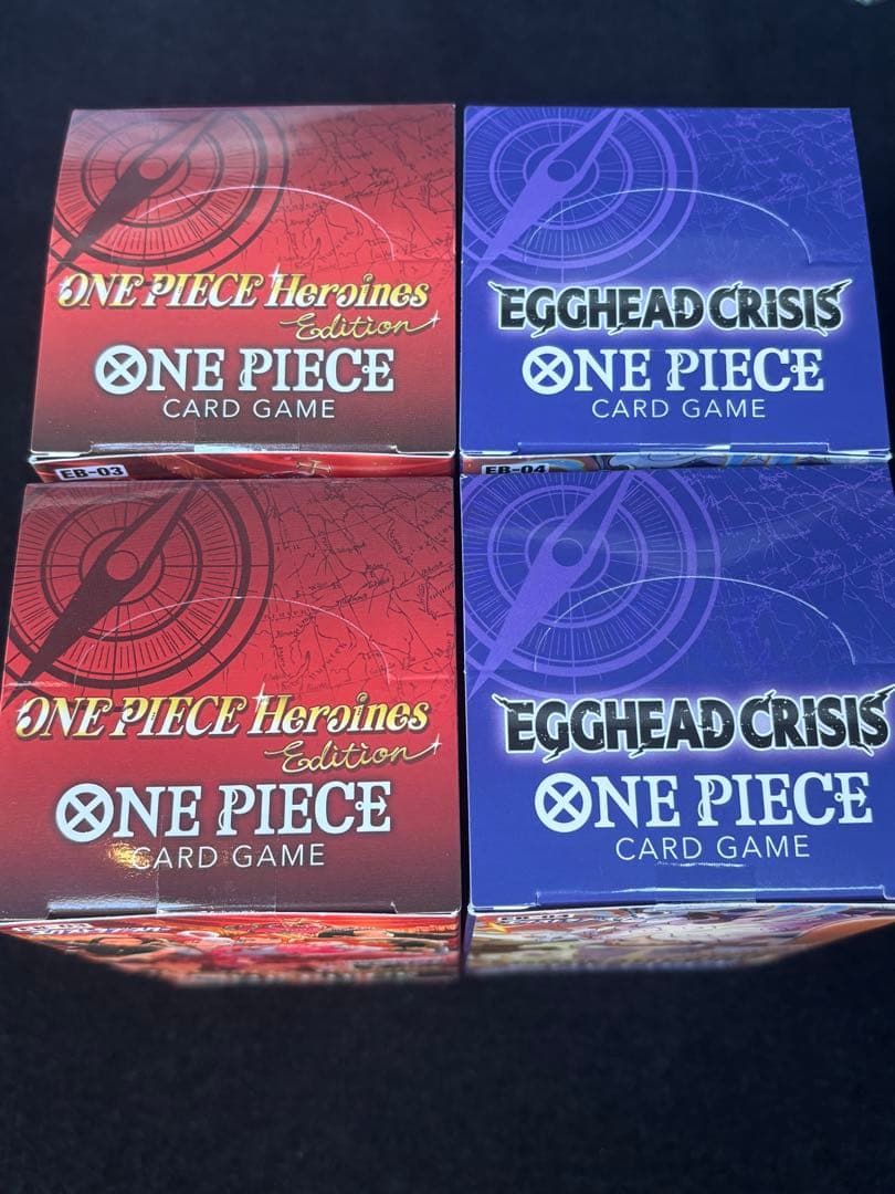 未開封ONE PIECE カードゲーム ボックスセット 4個
