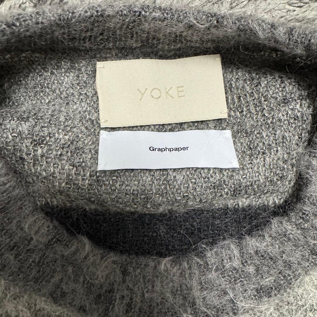 YOKE for Graphpaper MOHAIR SWEATER ヨーク