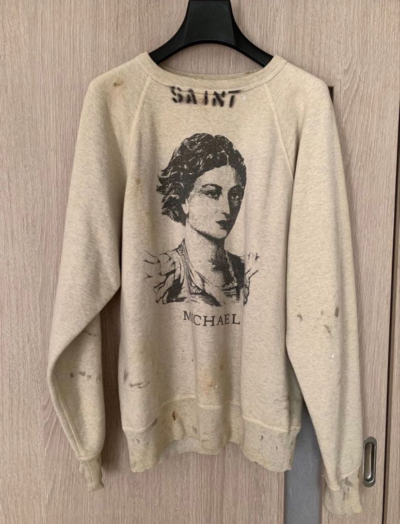 トップス SAINT Mxxxxxx RAGLAN SWEAT MICHAEL