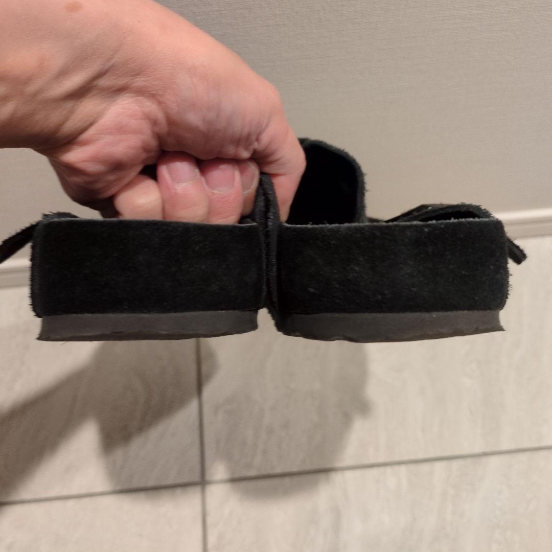 ビルケンシュトック　BEAMS別注　ブラック スエード