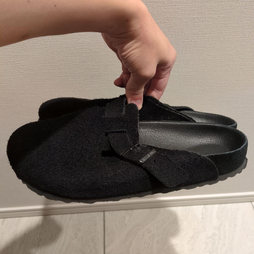 ビルケンシュトック　BEAMS別注　ブラック スエード