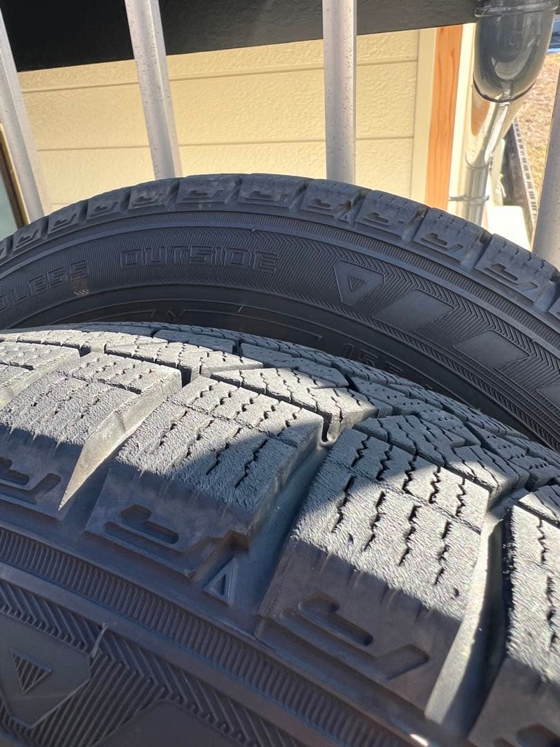 送料込！スタッドレスタイヤ155/65R14 アルミ付き4本、2020年製です！