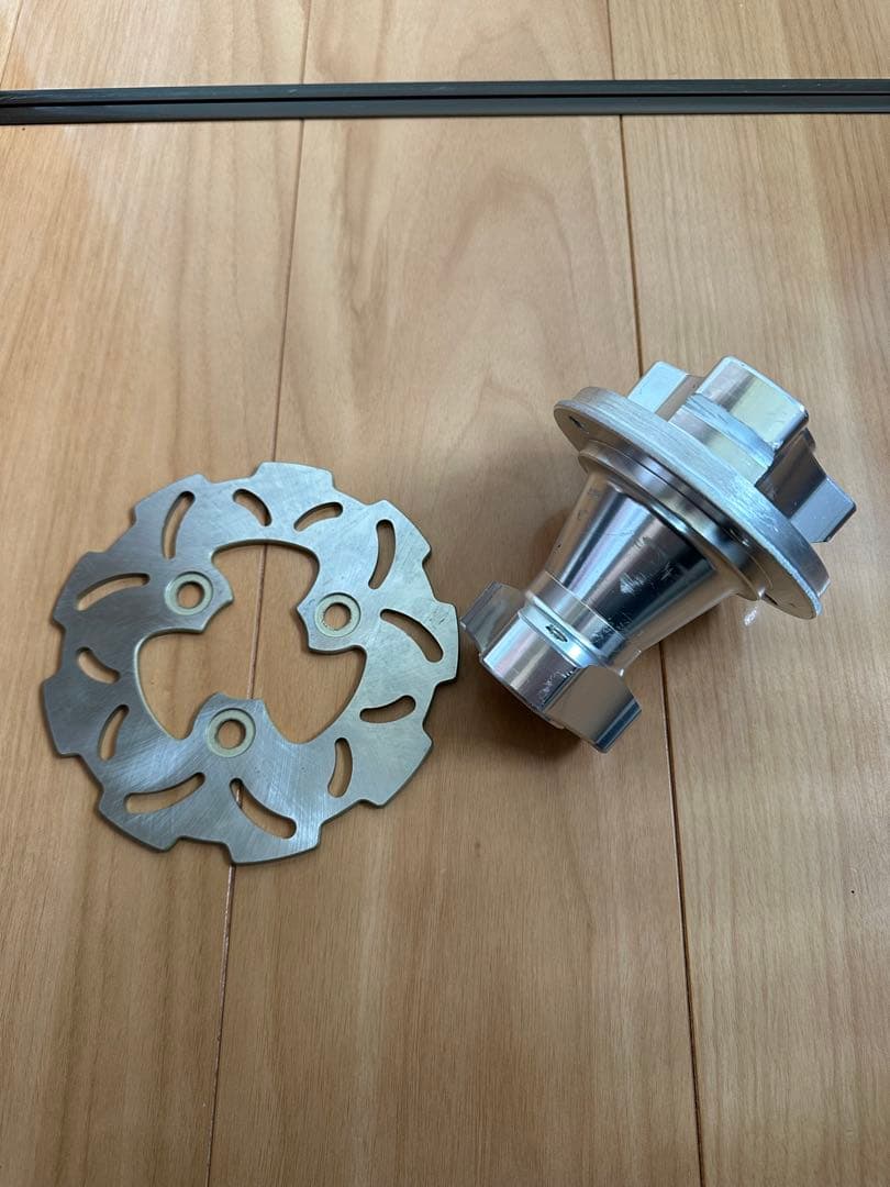 MINI Moto モンキーディスク用　リアハブ　ディスクローターセット
