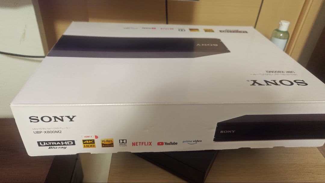 【送料無料】SONY UBP-X800M2 4K UHD ブルーレイプレーヤー
