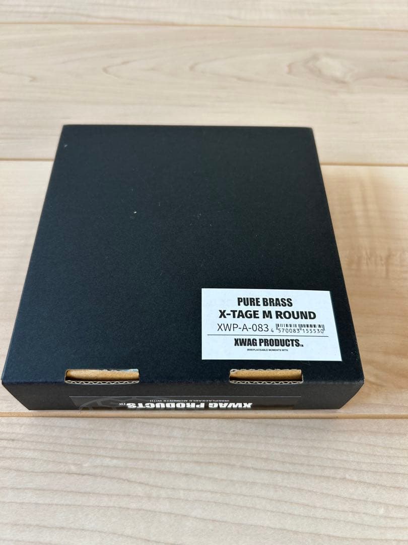 【新品、未使用】XWAG PRODUCTS X-TAGE PURE BRASS