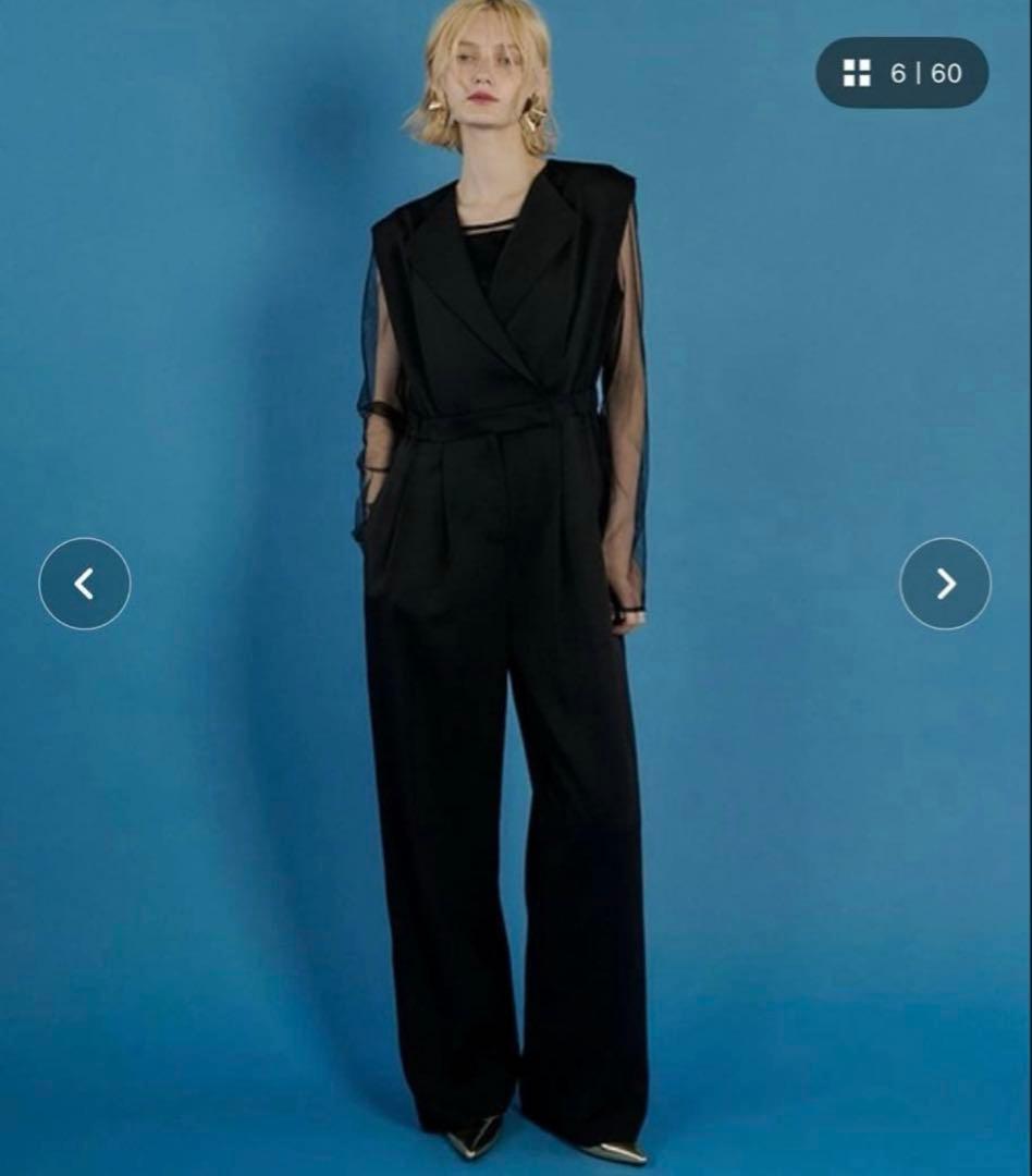 et.UNiVER パンツドレス 結婚式 Lサイズ　オールインワン