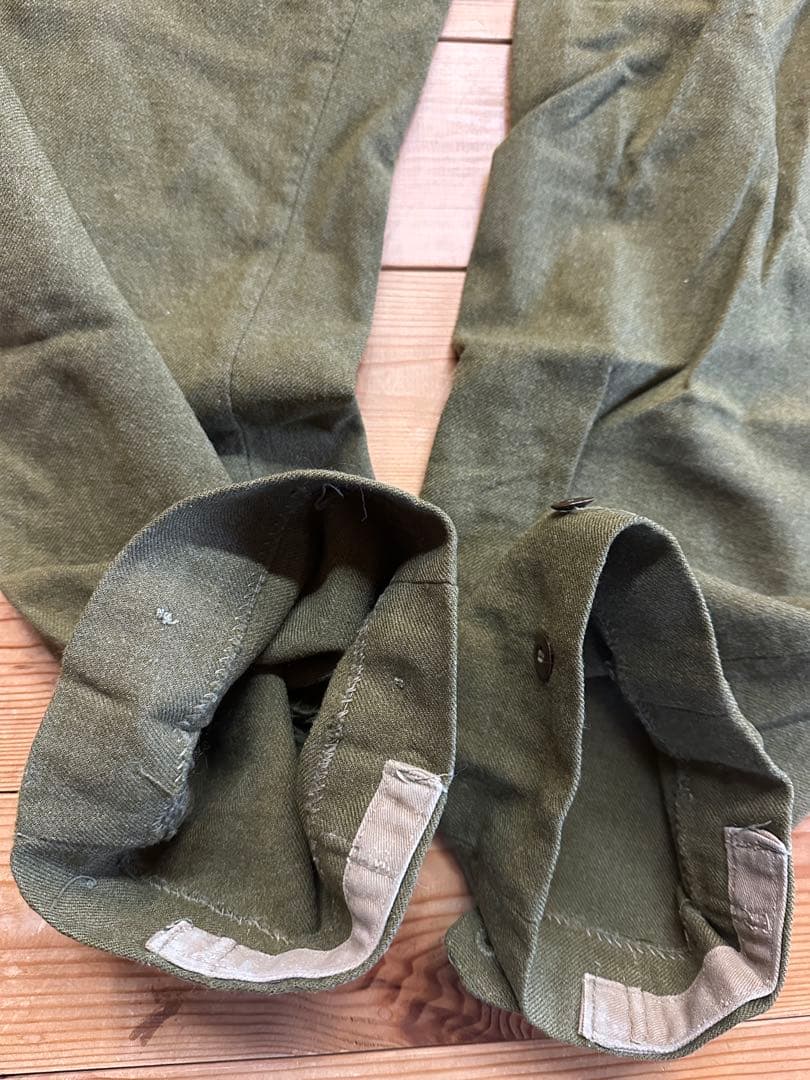 【W40cm】50年代 オーストラリア軍 ウール グルカパンツ ミリタリーパンツ