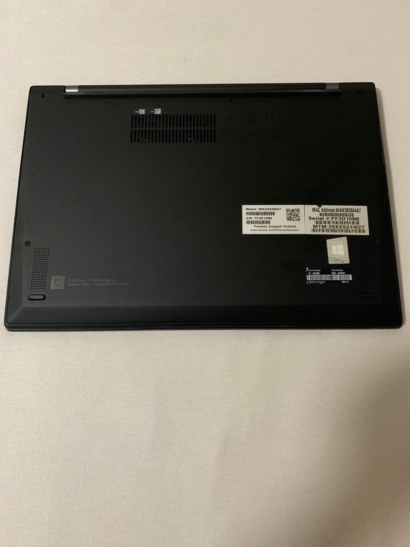 お得ThinkPad X1 Carbon Gen9 i7/16G/タッチ/LTE