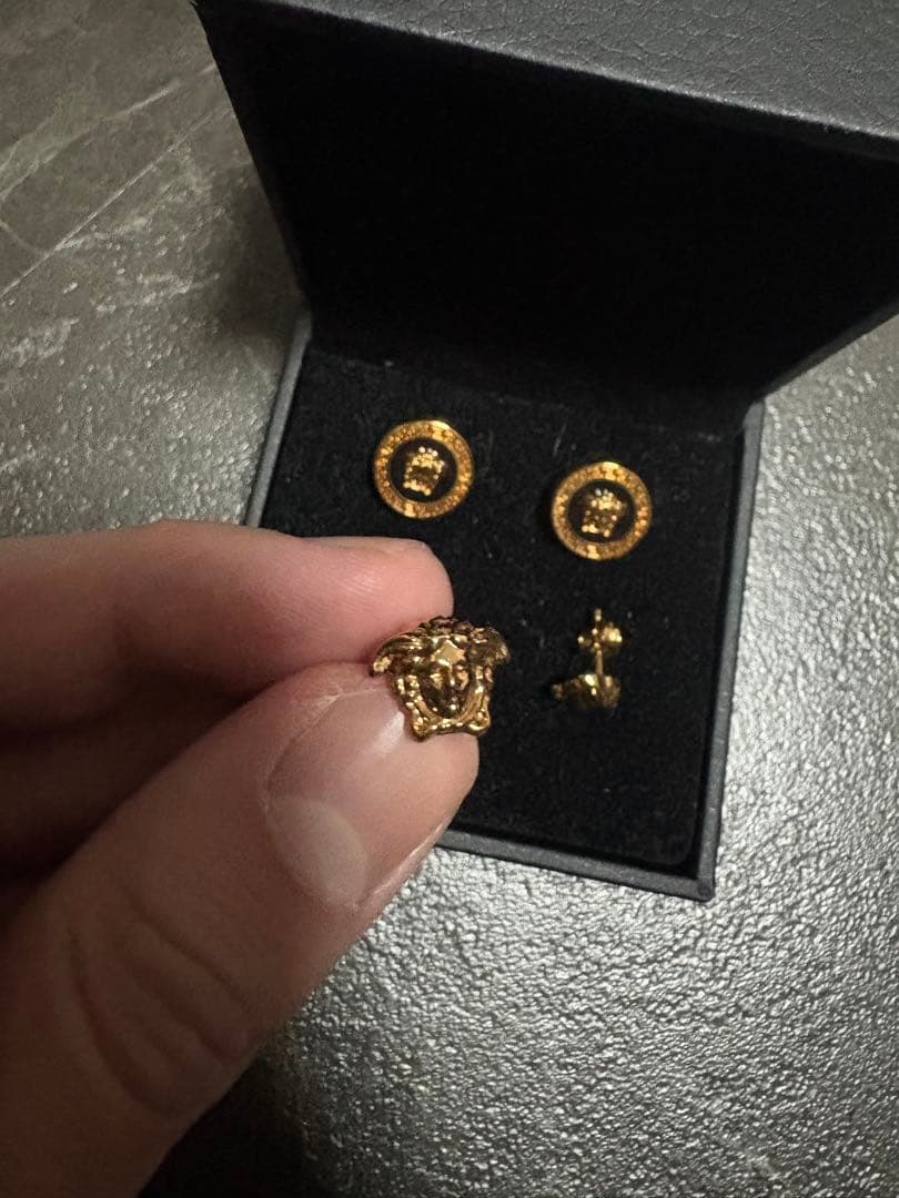 versace ピアス セット ヴェルサーチ メドゥーサ