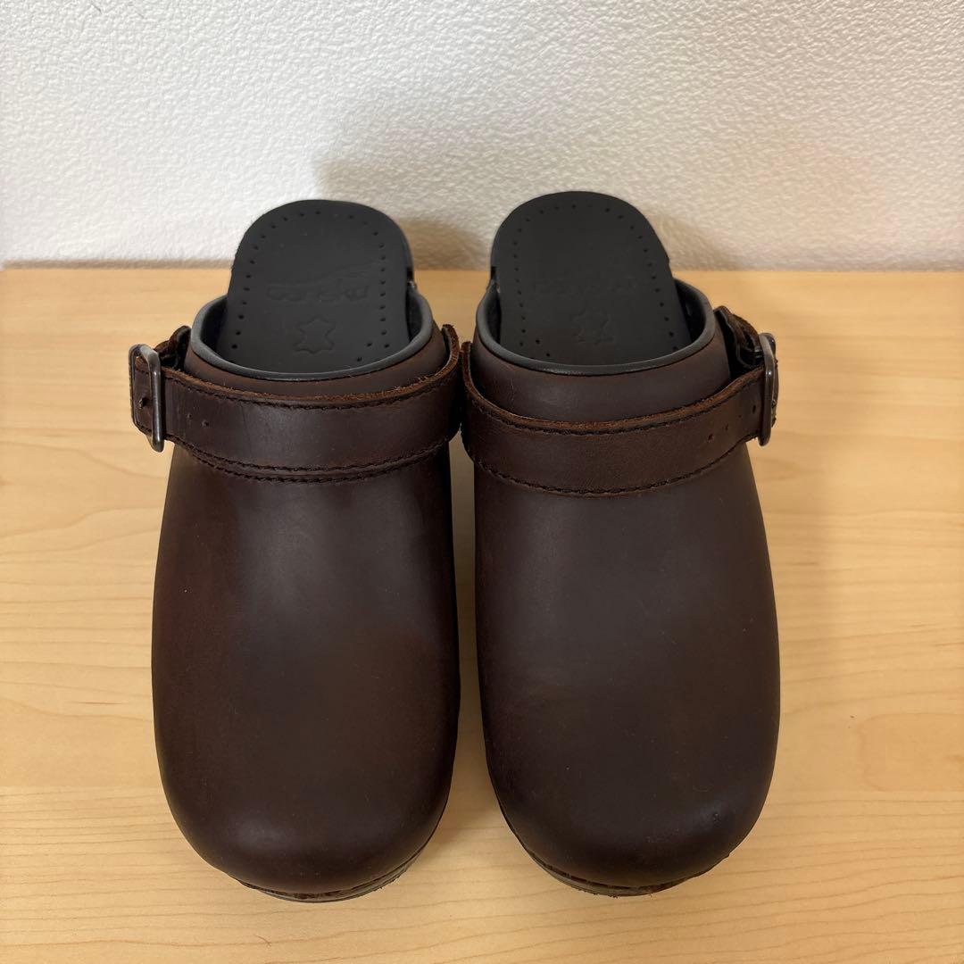 美品✨dansko ダンスコ　ブラウン　サボサンダル　ingrid イングリッド