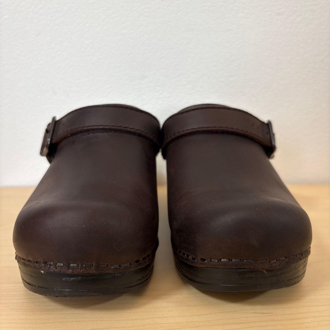 美品✨dansko ダンスコ　ブラウン　サボサンダル　ingrid イングリッド