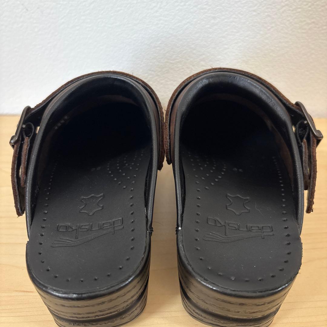 美品✨dansko ダンスコ　ブラウン　サボサンダル　ingrid イングリッド