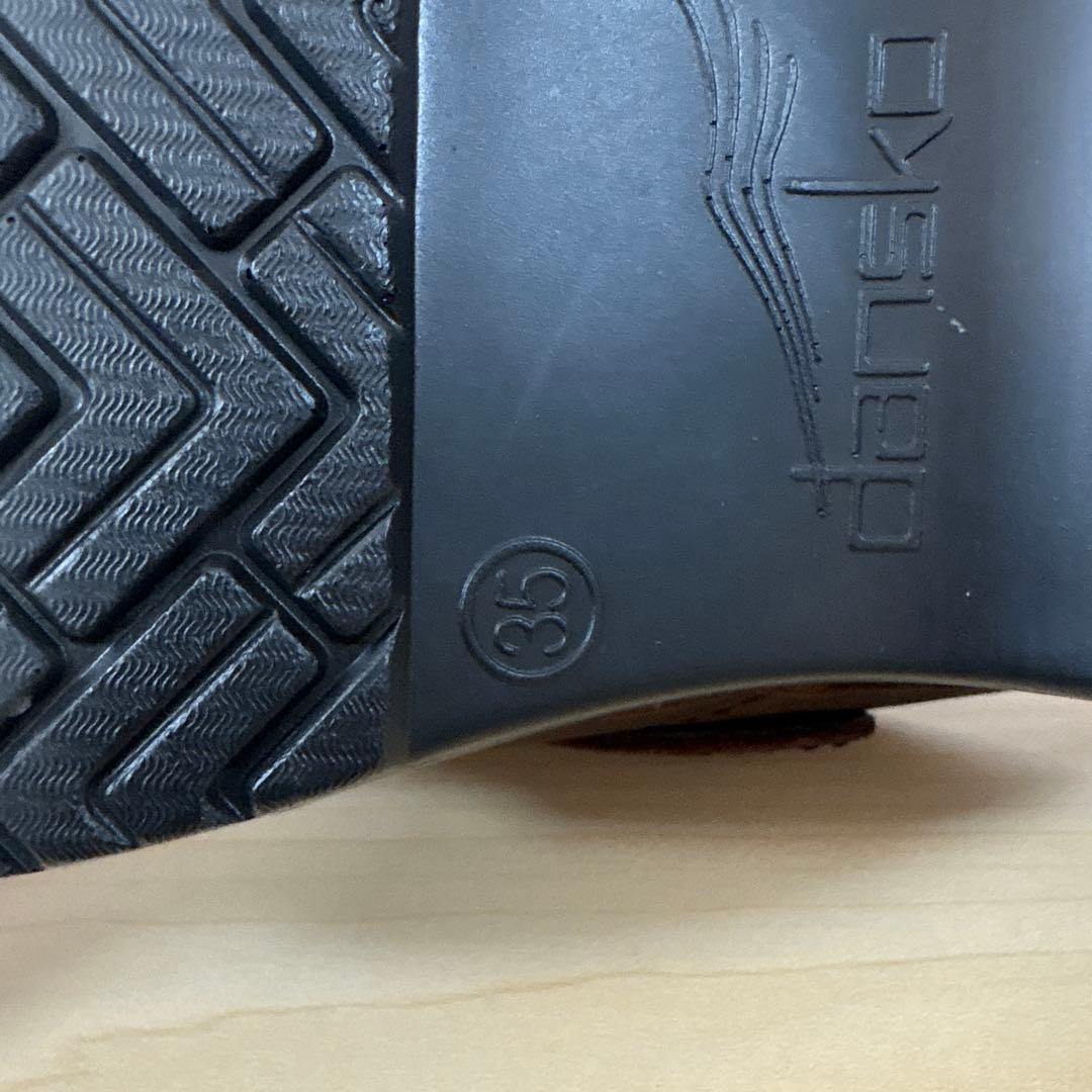 美品✨dansko ダンスコ　ブラウン　サボサンダル　ingrid イングリッド