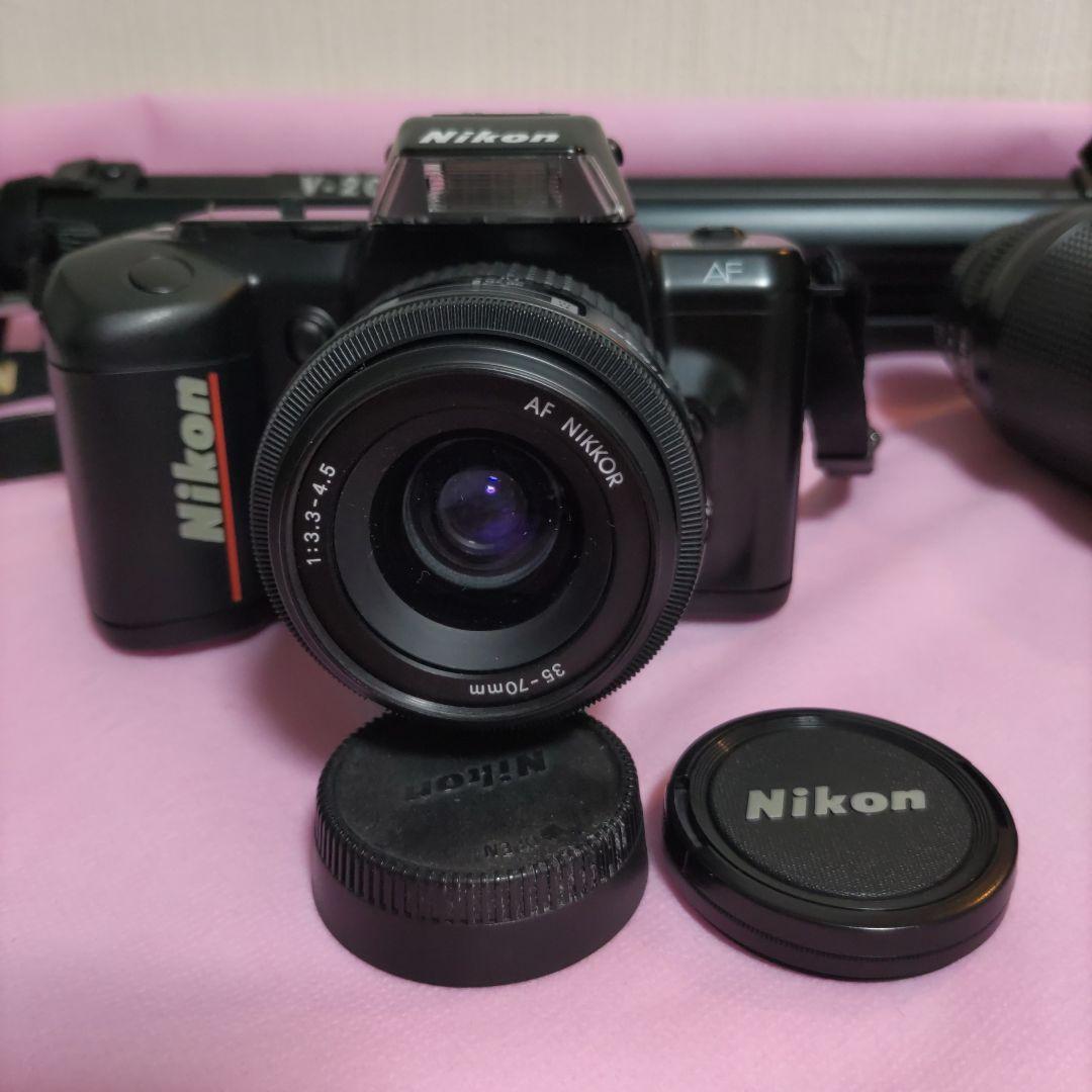 【3点セット】ニコン　フィルムカメラ　 望遠カメラ　3脚