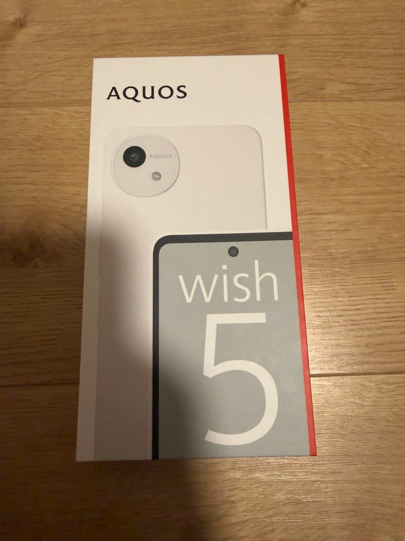 AQUOS wish 5 本体 SH-52F ホワイト