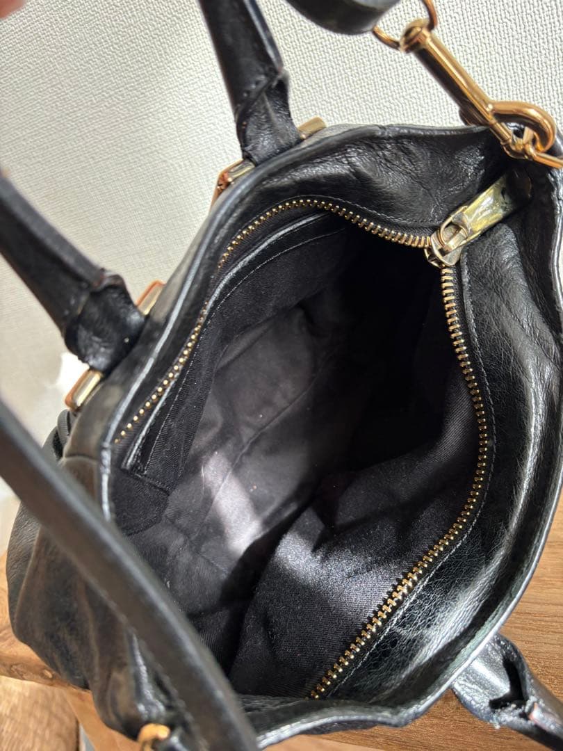 クロエ　ショルダーバッグ　ブラック