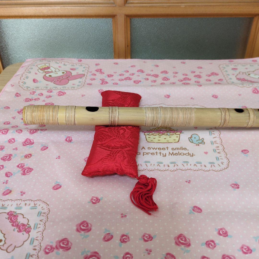 CROWN篠笛五本調子古典総巻き（道中）新品