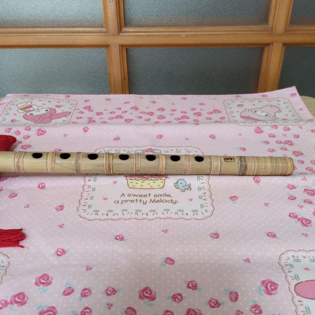 CROWN篠笛五本調子古典総巻き（道中）新品