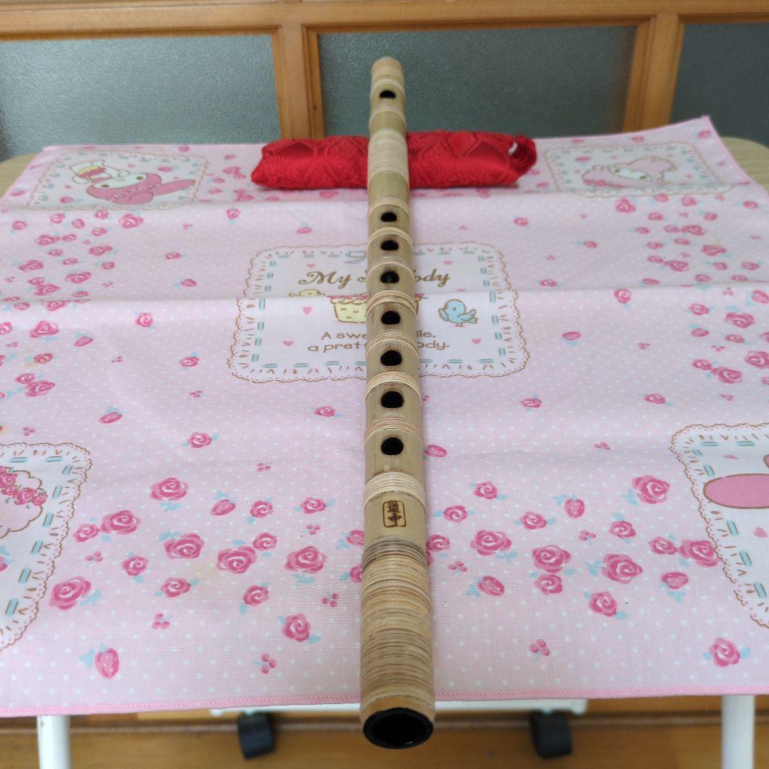 CROWN篠笛五本調子古典総巻き（道中）新品