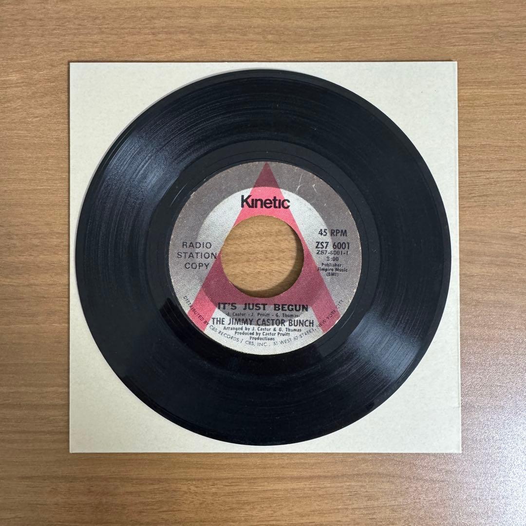 洋楽 THE JIMMY CASTOR BUNCH / IT'S JUST BEGUN
