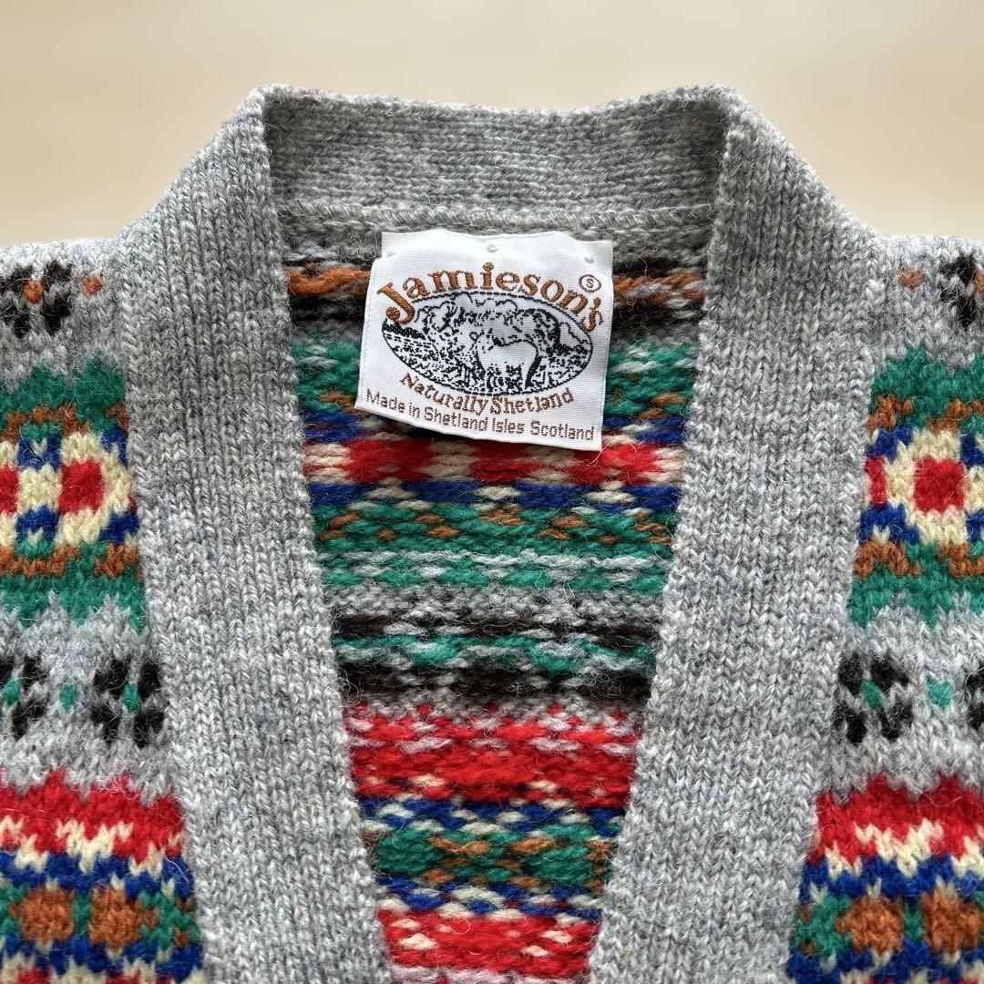 ジャミーソンズ Jamieson’s ニットベスト スコットランド製