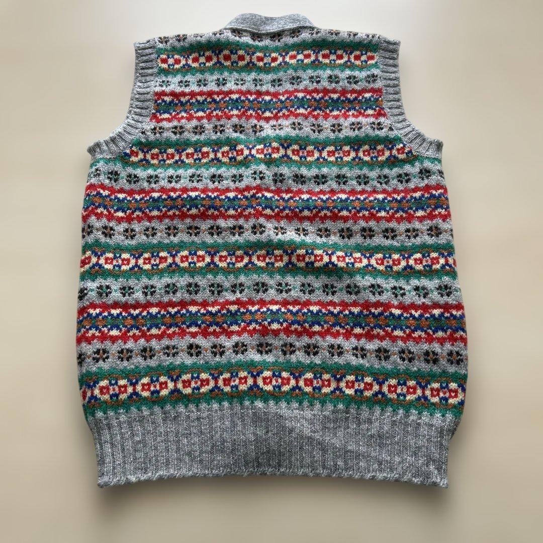 ジャミーソンズ Jamieson’s ニットベスト スコットランド製