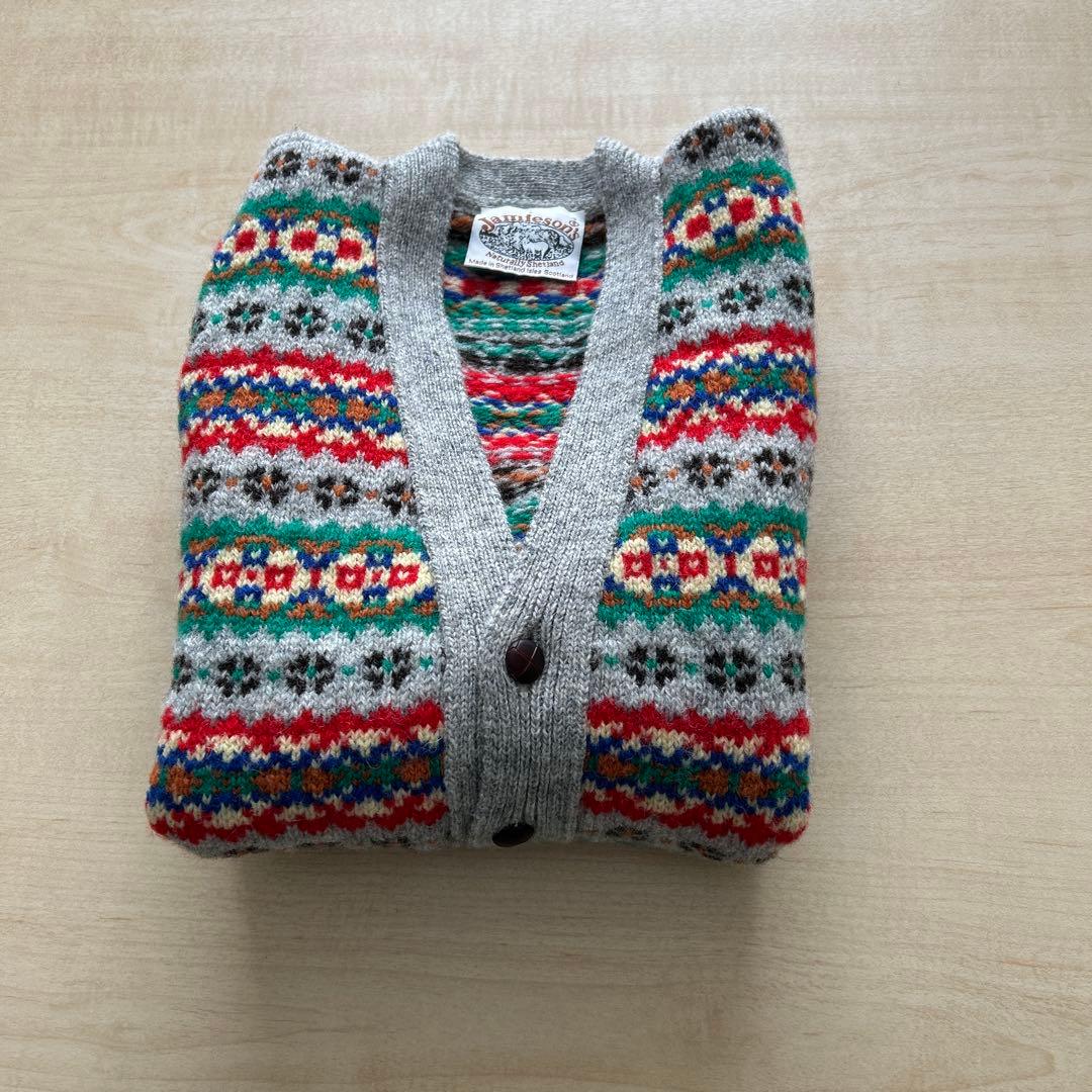 ジャミーソンズ Jamieson’s ニットベスト スコットランド製