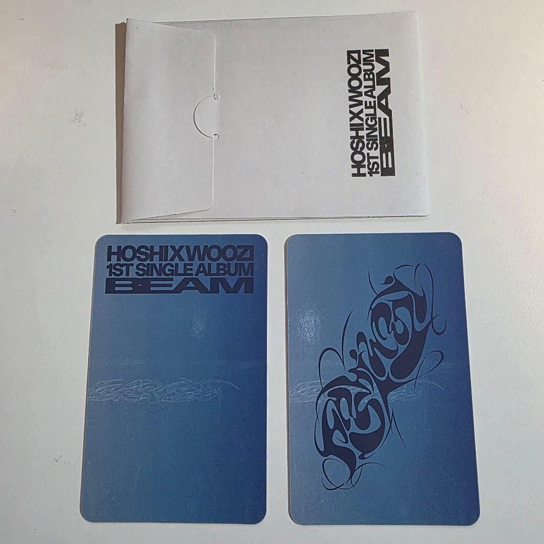 ホシ ウジ BEAM サノク トレカ2枚セット SEVENTEEN