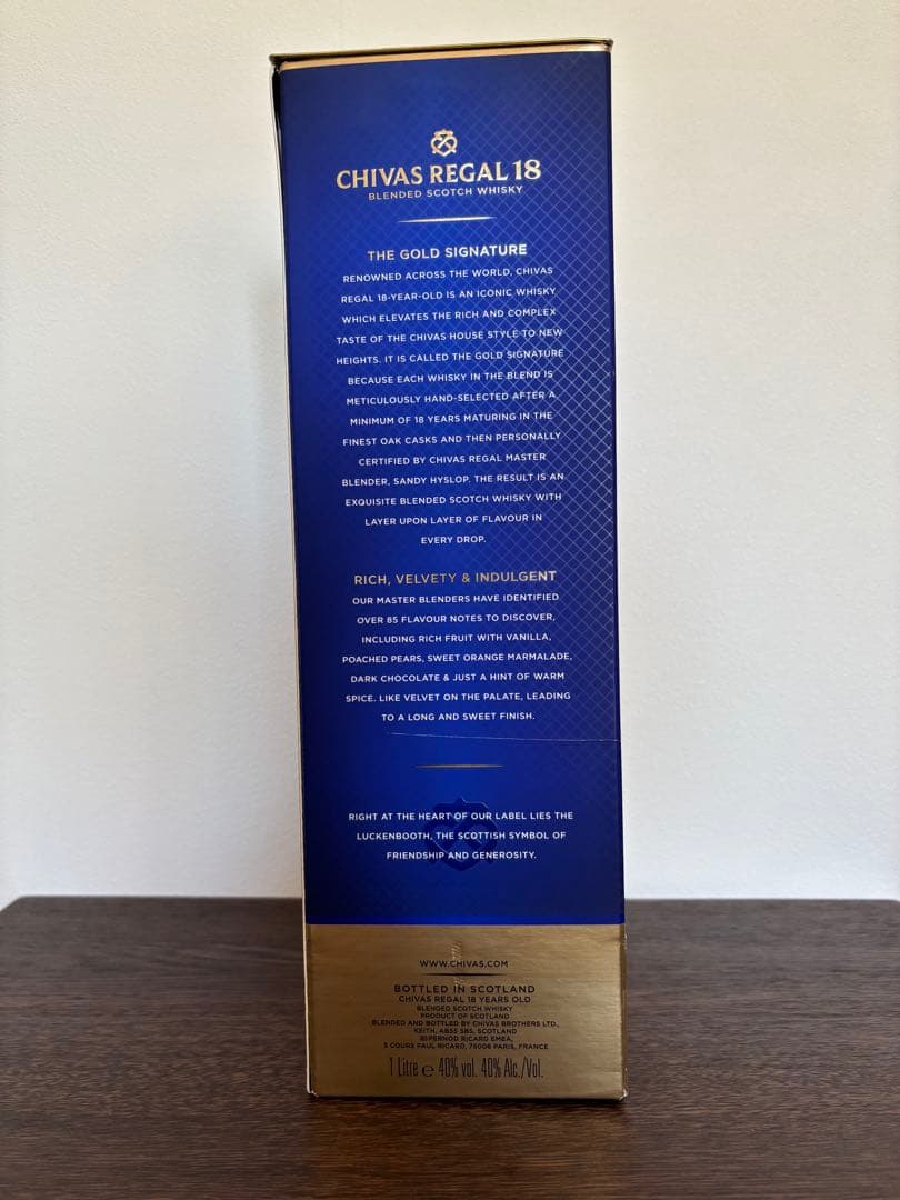 CHIVAS REGAL 18年 ゴールドシグネチャー 1000ml