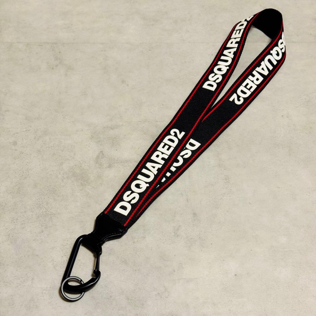 ネックストラップ　ストラップ　首飾り　ショルダー　ディースクエァード　ベルト