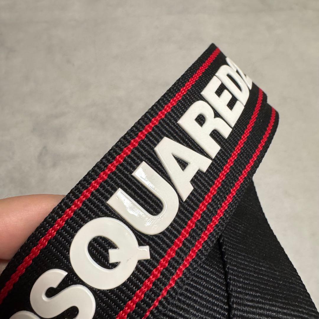 ネックストラップ　ストラップ　首飾り　ショルダー　ディースクエァード　ベルト