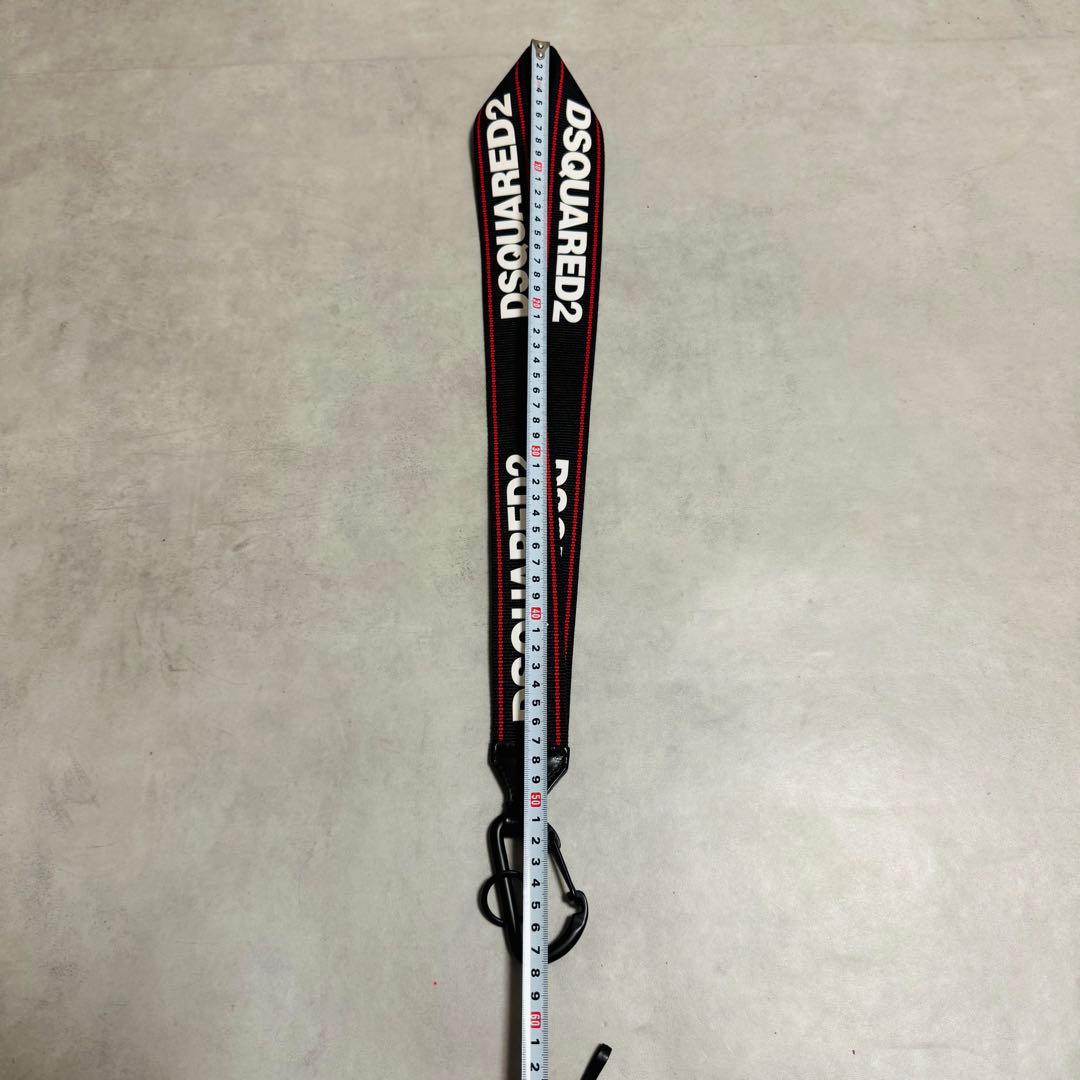 ネックストラップ　ストラップ　首飾り　ショルダー　ディースクエァード　ベルト