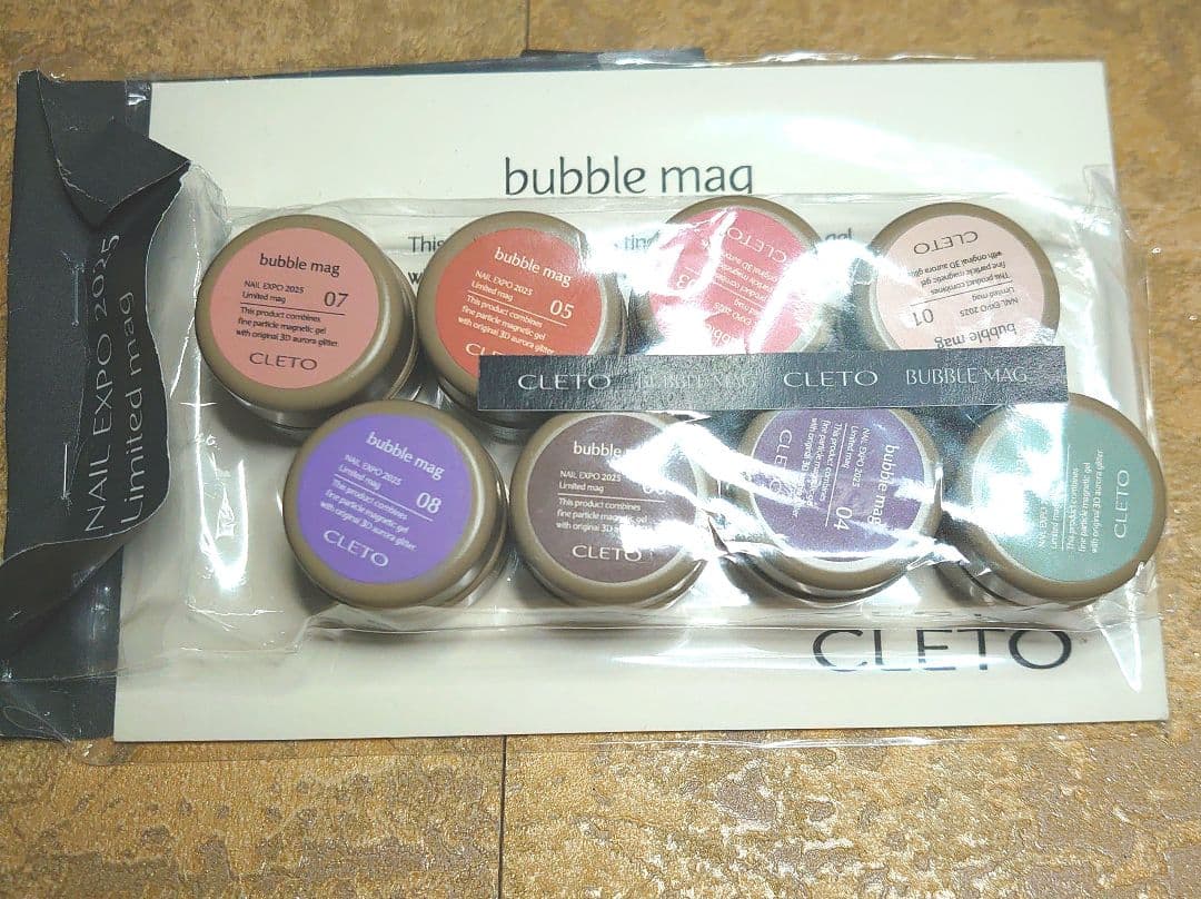 CLETO bubble mag ネイルカラー 8個セット