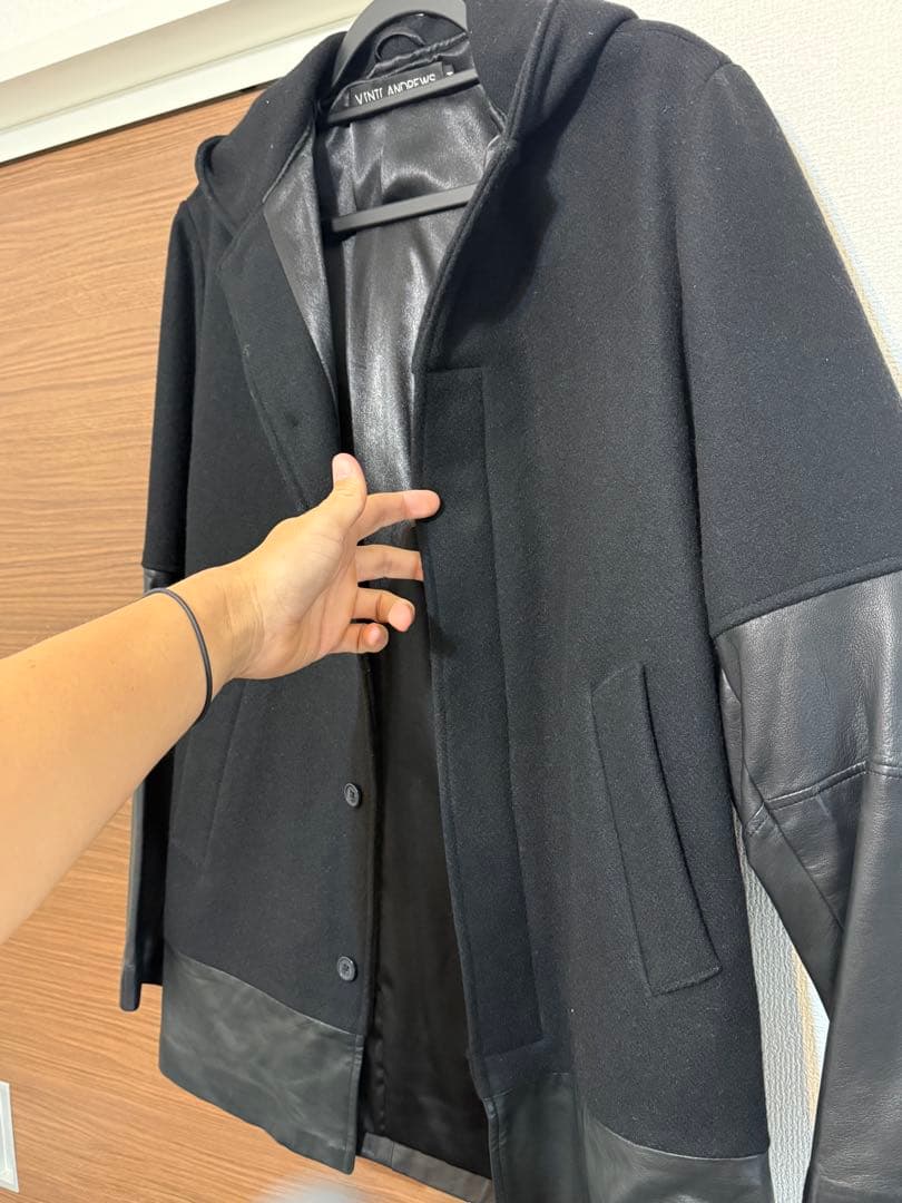 【25日以降12800円】約6万 VINTI ANDREWS レザー ジャケット