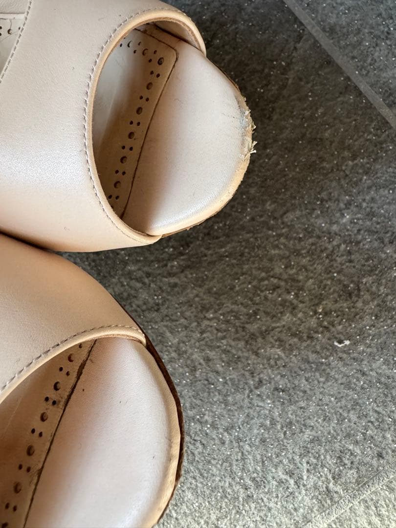 マノロブラニク MANOLO BLAHNIK 36.5 ミュール　サンダル　美脚