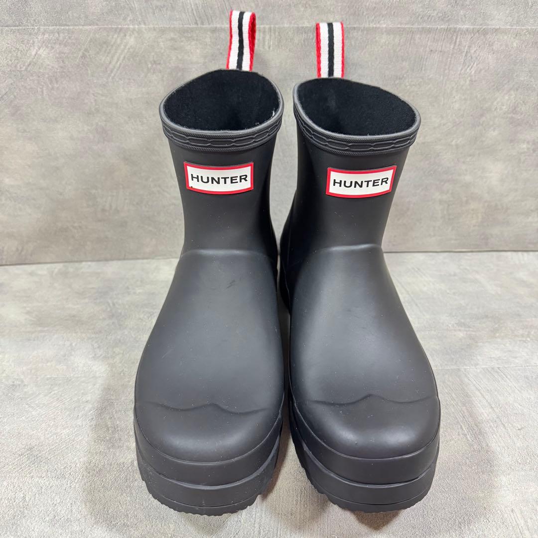 美品✨️HUNTER ネオプレーン チェルシーブーツ ブラック 26cm