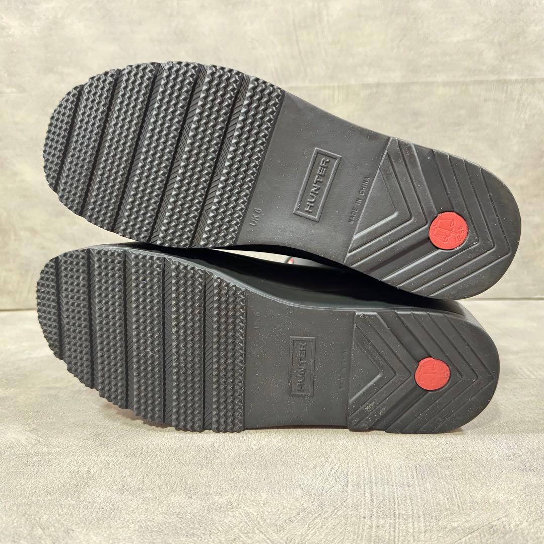 美品✨️HUNTER ネオプレーン チェルシーブーツ ブラック 26cm