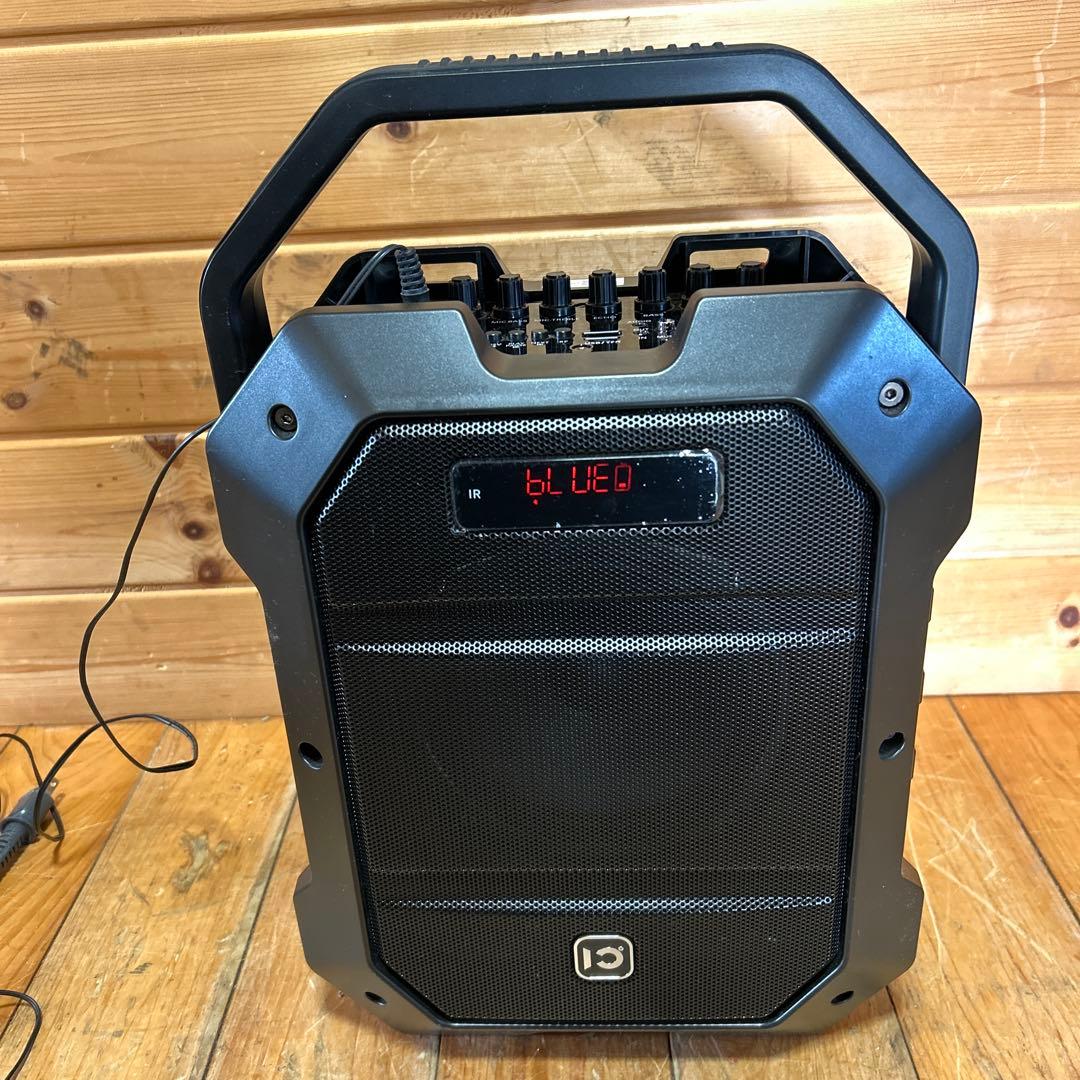 充電式 ワイヤレスマイク 付 ポータブル 80W スピーカー K11 SHIDU