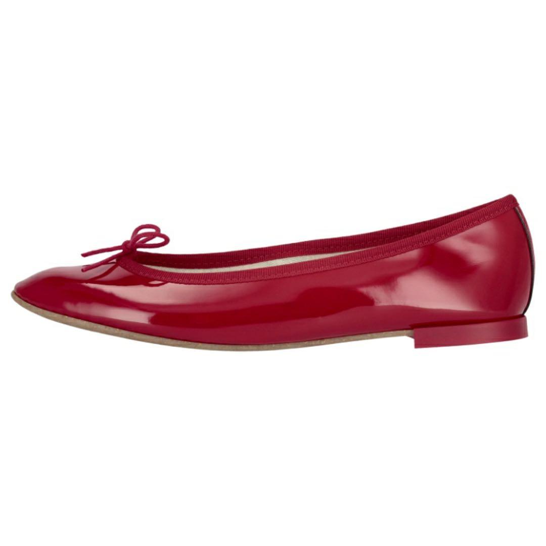 repetto レペット バレエシューズsize40 25cm 赤