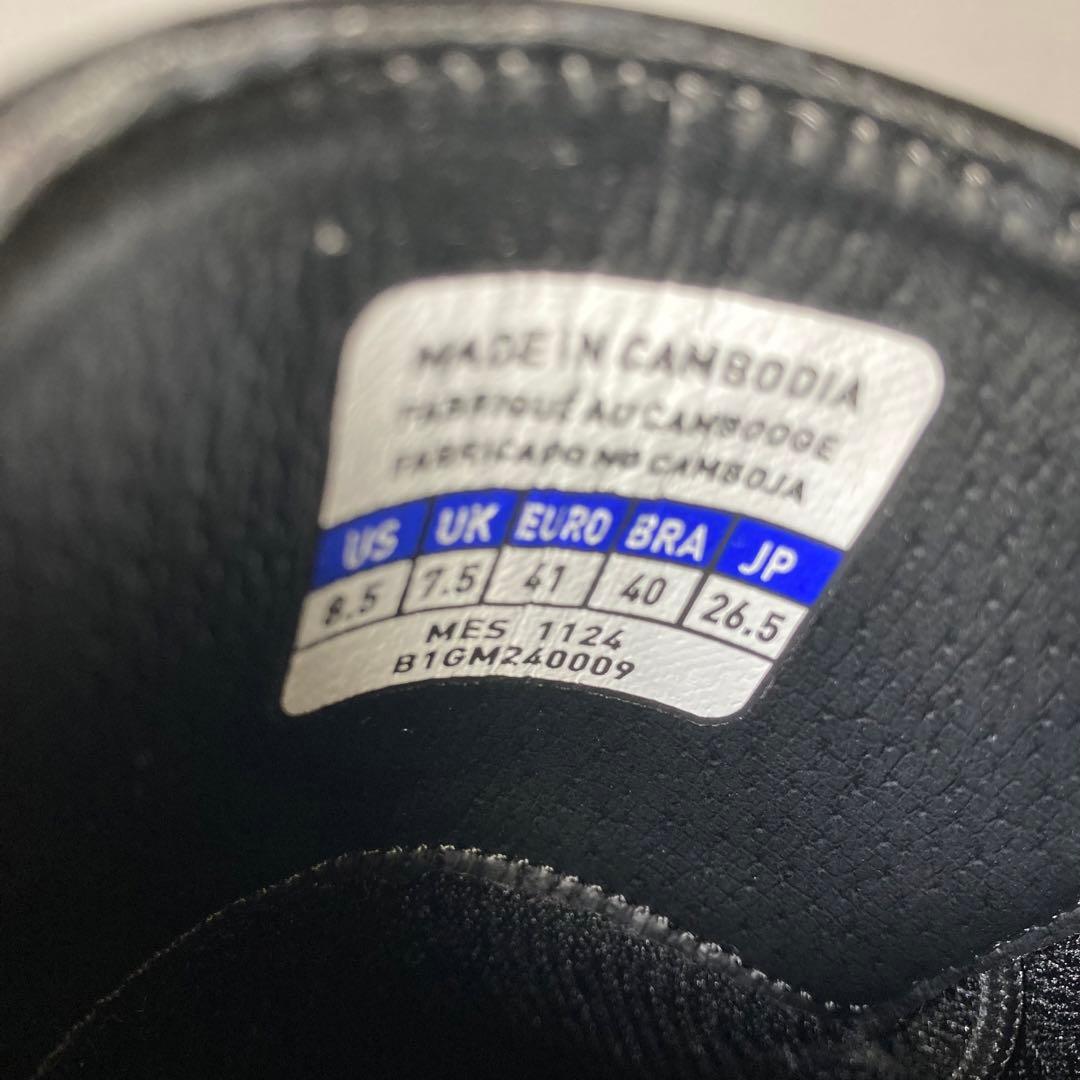 未使用級 ミズノ エクスライト ストレートチップ革靴 26.5cm