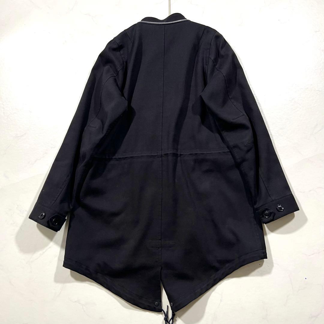 スタニングルアー ミンク 毛皮 ライナー モッズコート フィッシュテール 黒 M